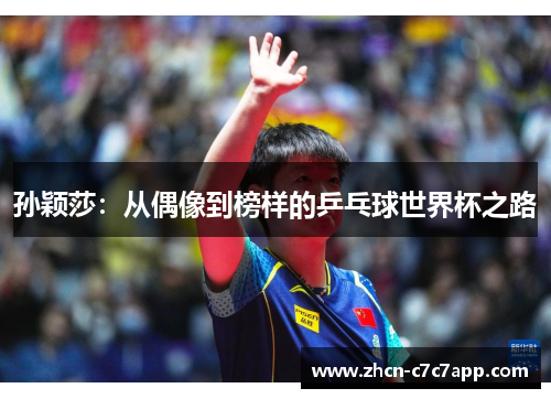 孙颖莎：从偶像到榜样的乒乓球世界杯之路