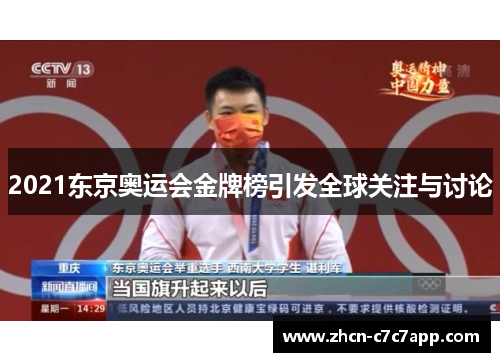 2021东京奥运会金牌榜引发全球关注与讨论